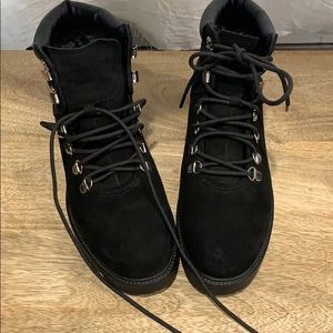 Women’s Vagabond Black Suede Hiking Boots Size *7